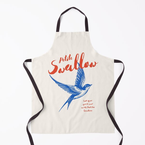 Item preview, Vintage Illustration of Swallow Bird With Handwritten Typography on Beige Background designed and sold by Rue Design Company.