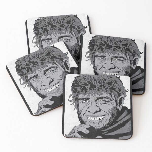 Item preview, MR HYDE - Dr Jekyll and Mr Hyde (Greyscale) designed and sold by FamousWeirdosRB.
