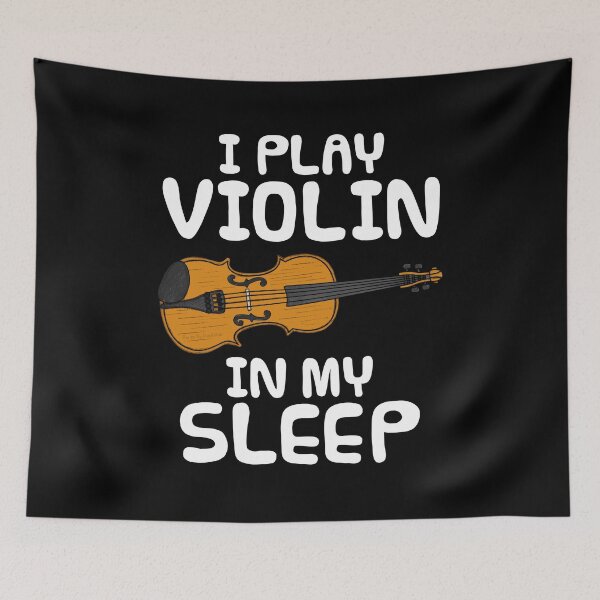Item preview, I Play Violin In My Sleep, Violinist Sarcasm Funny designed and sold by doodlerob.
