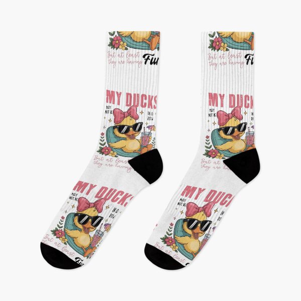 Item preview, Snarky Funny Mental Health Design, Funny Ducks Not in a Row Sarcastic designed and sold by Run to Creations.