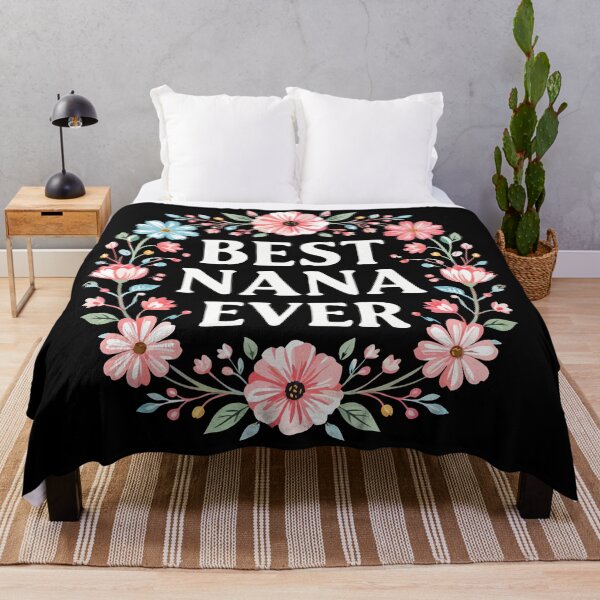 Item preview, floral best nana ever designed and sold by Lydyb-creations.