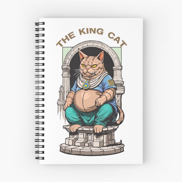 Item preview, The King CST – Regal Feline Throne Art designed and sold by rachata444.