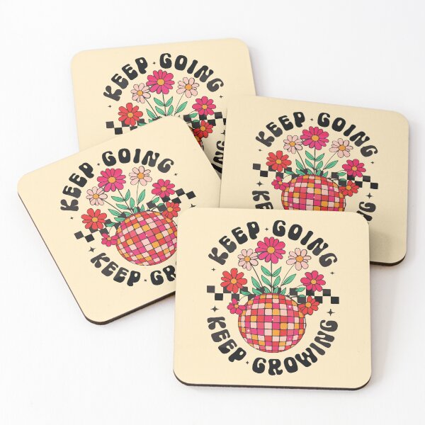 Item preview, Keep going keep growing dance ball and flowers designed and sold by BrownHorse90s.