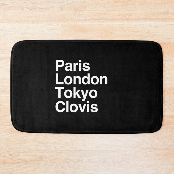 Item preview, Paris London Tokyo Clovis designed and sold by Custom365.