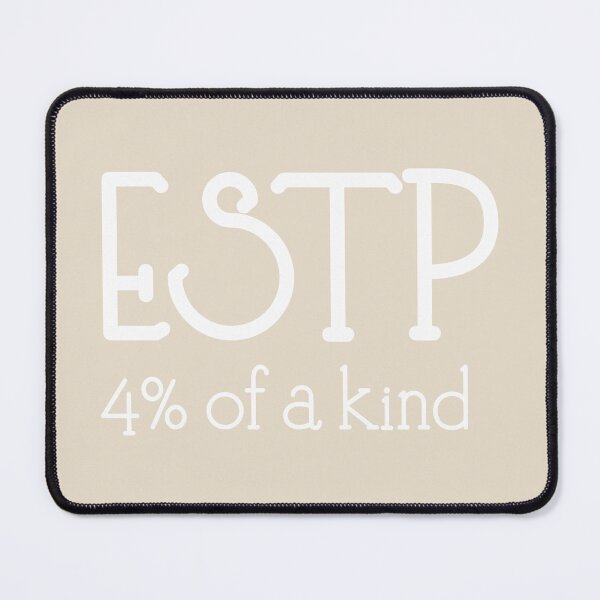 Item preview, ESTP 4% of A Kind | MBTI  Personality Type | Bold Doer Quote Sticker | White designed and sold by MysticMagpie.