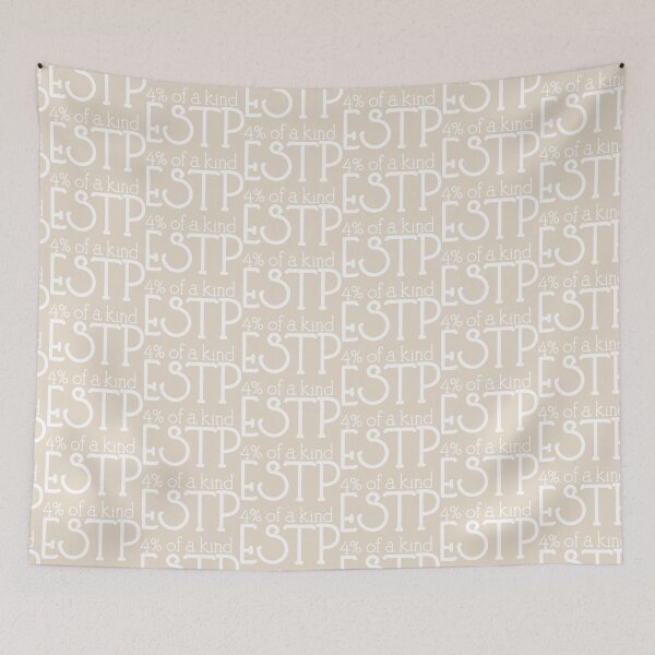 Item preview, ESTP 4% of A Kind | MBTI  Personality Type | Bold Doer Quote Sticker | White designed and sold by MysticMagpie.