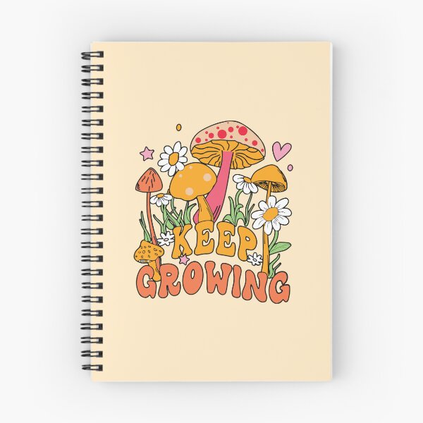 Item preview, Keep growing mushroom and flowers  designed and sold by BrownHorse90s.