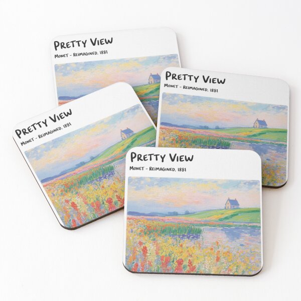 Item preview, Pretty View – Monet Reimagined, 1881 designed and sold by CARRAANN.