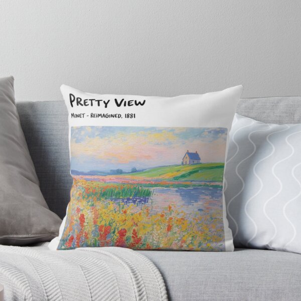 Item preview, Pretty View – Monet Reimagined, 1881 designed and sold by CARRAANN.