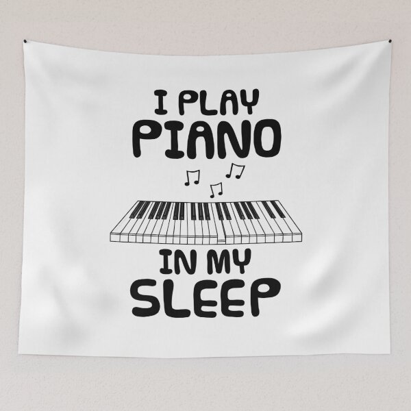 Item preview, I Play Piano In My Sleep, Pianist Sarcasm Funny designed and sold by doodlerob.