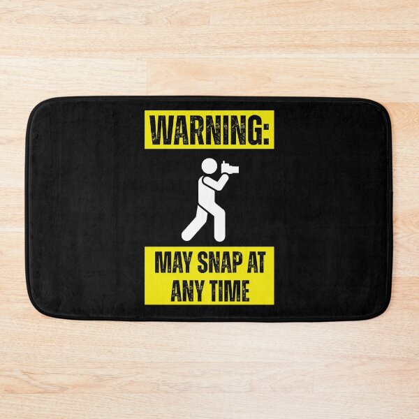 Item preview, Warning: May Snap At Any Time designed and sold by BadAttitudeTees.