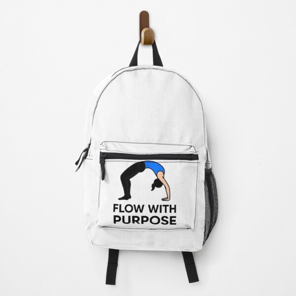 Item preview, Flow with Purpose – Minimal Yoga Pose Motivation designed and sold by Kalpa.