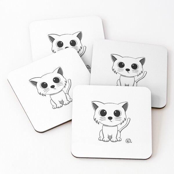 Item preview, White Cat designed and sold by LZRD12.