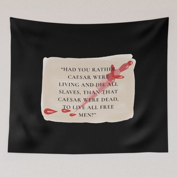 Item preview, Shakespeare Quote, Julius Caesar.  Brutus to the People designed and sold by creaturesonfire.