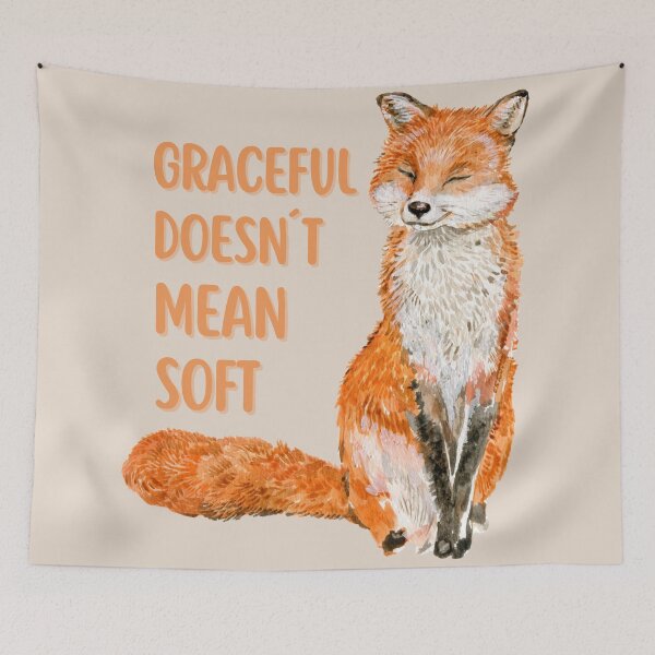 Item preview, Graceful Doesn’t Mean Soft designed and sold by SoulFuelStudio.