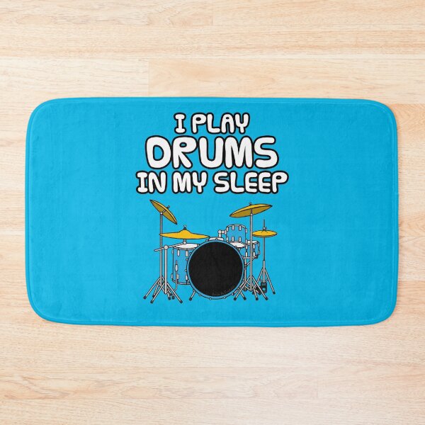 Item preview, I Play Drums In My Sleep, Drummer Sarcasm Funny designed and sold by doodlerob.