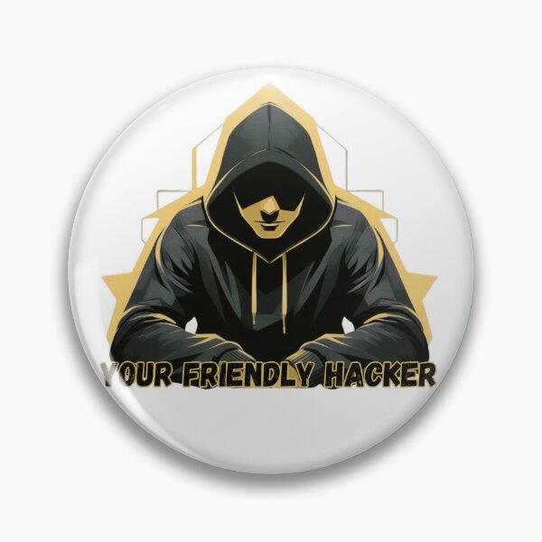 Item preview, Your Friendly Hacker designed and sold by Quiet Spark Studio.