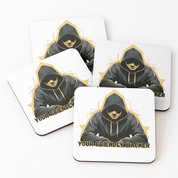 Item preview, Your Friendly Hacker designed and sold by Quiet Spark Studio.