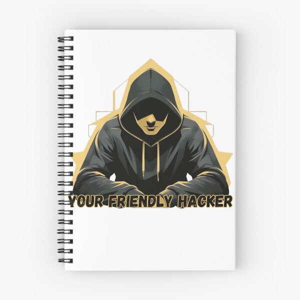 Item preview, Your Friendly Hacker designed and sold by Quiet Spark Studio.
