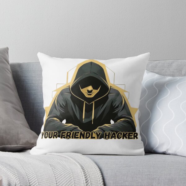 Item preview, Your Friendly Hacker designed and sold by Quiet Spark Studio.