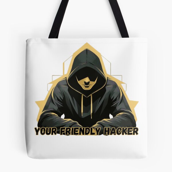 Item preview, Your Friendly Hacker designed and sold by Quiet Spark Studio.