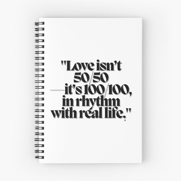 Item preview, Love isn’t 5050—it’s 100100, in rhythm with real life. designed and sold by Finds.