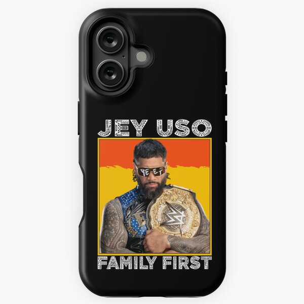 Item preview, Jey Uso – Family First WWE Champion Fan Art designed and sold by SpunkEdge.