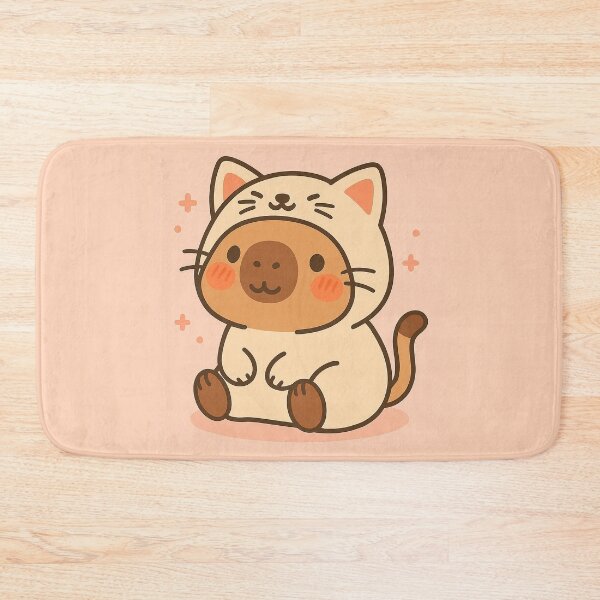 Item preview, Capybara disguised as a cozy cat designed and sold by Mycozydesign.