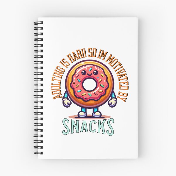 Item preview, Adulting is Hard So I'm Motivated by Snacks designed and sold by MN Designer.