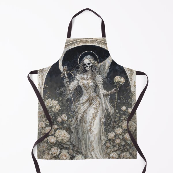Item preview, La Niña Blanca, White Santa Muerte designed and sold by AliceWhiteDF.