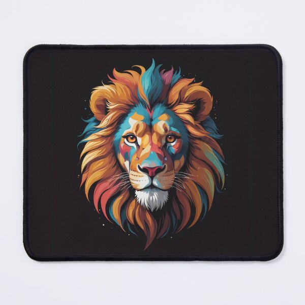 Item preview, Leon's face with many colors designed and sold by MerlinWear.