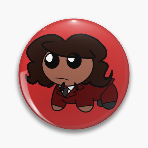 Item preview, Autism Jack Walten sticker + button colorized (CageCatYT) designed and sold by CageCatYT.