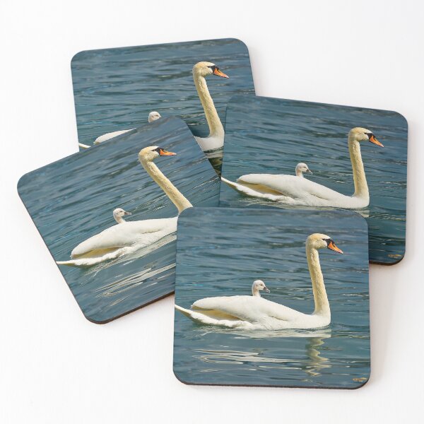 Item preview, Swan with offspring designed and sold by beatbieri.ch.