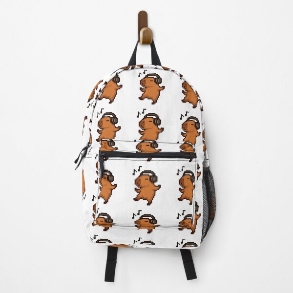 Item preview, Groovy Capybara – Pixel Dance Party designed and sold by retro_pixel.