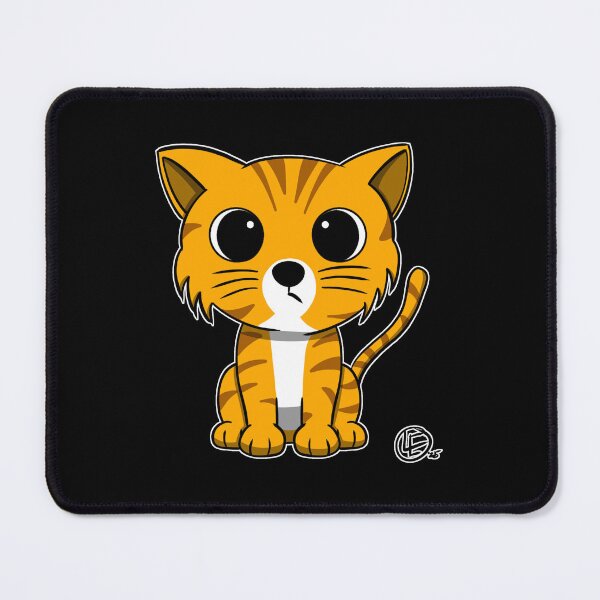 Aperçu de l'œuvre Chat orange créée et vendue par LZRD12.