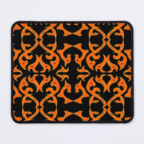 Item preview, Thai pattern vector illustration with orange accents designed and sold by Redindys.