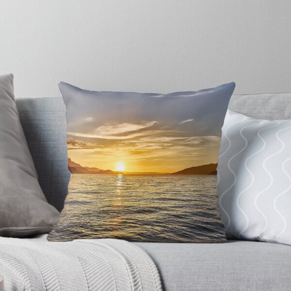 Item preview, Sunset over Lake Thun designed and sold by beatbieri.ch.