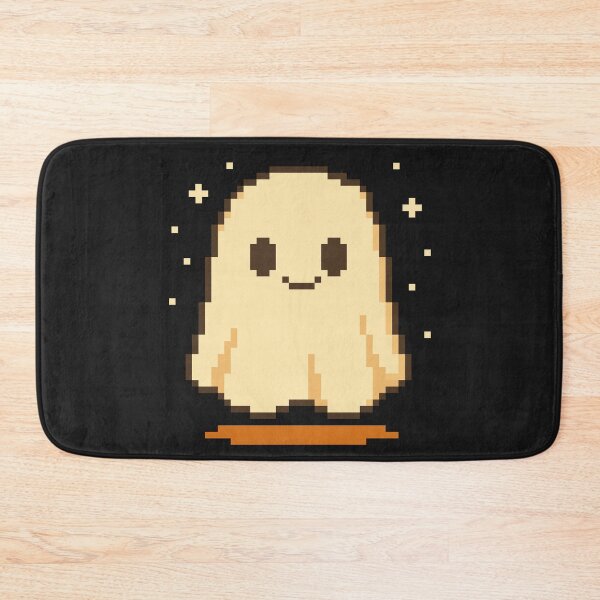 Item preview, Cute Glowing Ghost Pixel Art designed and sold by retro_pixel.