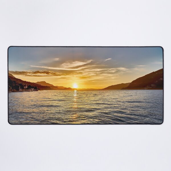 Item preview, Sunset over Lake Thun designed and sold by beatbieri.ch.