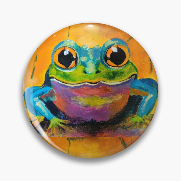 Item preview, Rana psicodélica colorida: arte caprichoso de anfibios tropicales designed and sold by MaPerle.