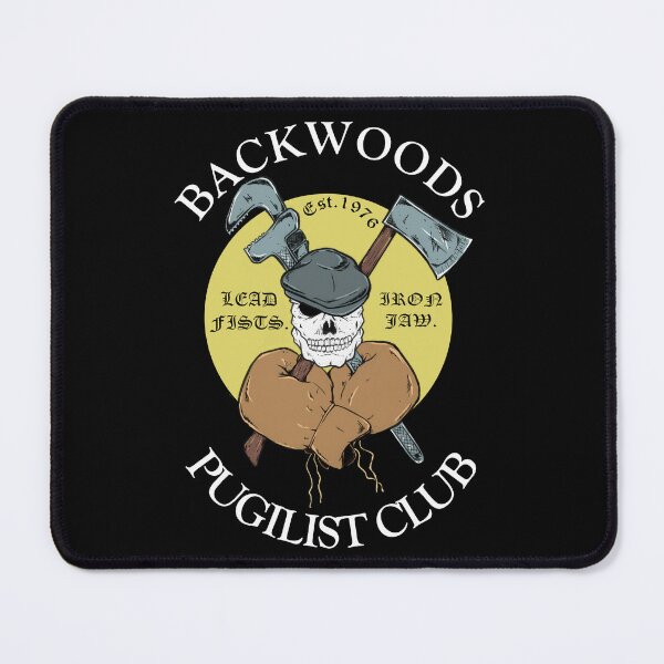 Item preview, Backwoods Pugilist Club Logo - Clean designed and sold by Tony Bondioli - Art & Design.