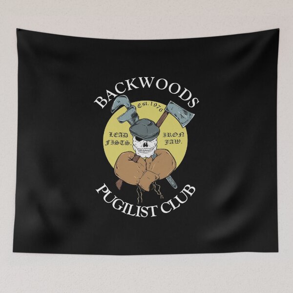 Item preview, Backwoods Pugilist Club Logo - Clean designed and sold by Tony Bondioli - Art & Design.