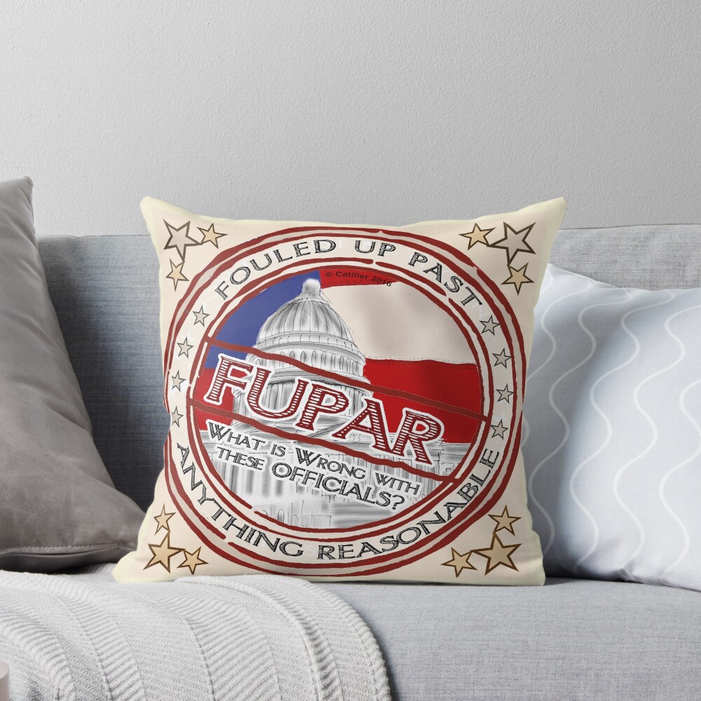 Fupar Politics Pillow