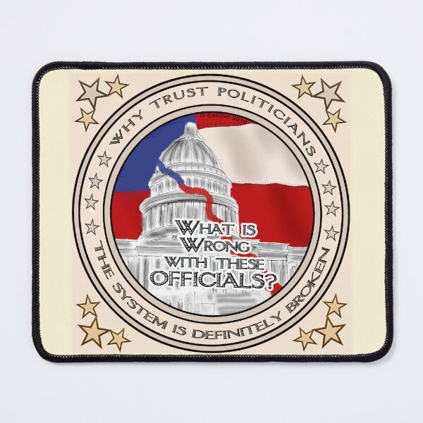Item preview, Broken Political System designed and sold by artmuvz.