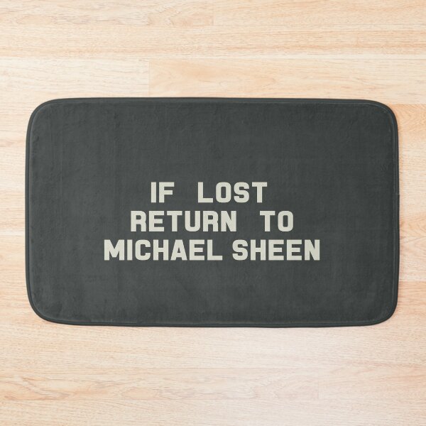 Item preview, If Lost Return to Michael Sheen Tee designed and sold by 2000sbabyangel.