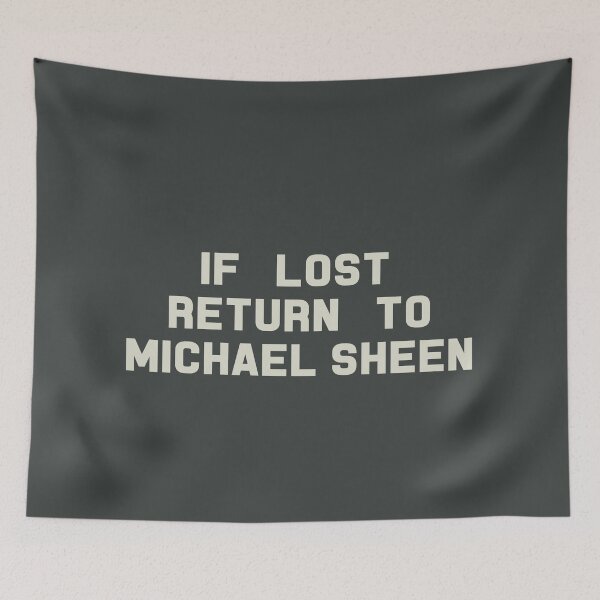 Item preview, If Lost Return to Michael Sheen Tee designed and sold by deluluhaze.