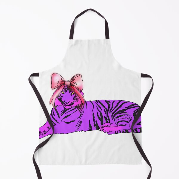 Item preview, Maple the Tiger Drawing with pink Bow – animalzinhats designed and sold by Ashley’sAnimalz.