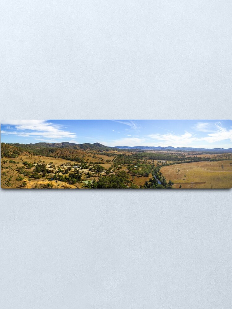 Alternate view of Kilkivan Bush Camping Metal Print
