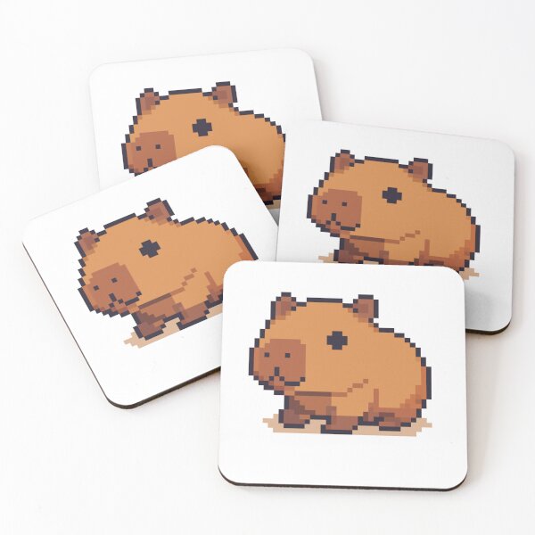 Item preview, Tiny Pixel Capybara designed and sold by retro_pixel.