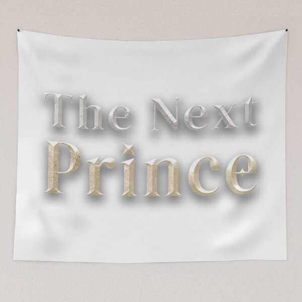 Item preview, The Next Prince logo the series BL Charan Khanin Zee NuNew Cutie Pie Ramil Paytai Jimmy Ohm boys love yaoi Thai lakorn designed and sold by Kpop-Noona.
